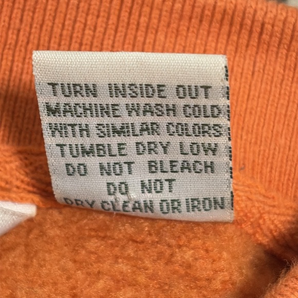 Sale Orvis  long sleeve three-quarter button size XL orange fast shipping - Picture 6 of 13